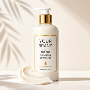 Loción Corporal Exfoliante AHA BHA de Marca Privada OEM, Loción Corporal Suavizante e Hidratante - Product Image 2