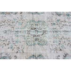 Vintage Gris Vert 5.2 X 8.7ft Grande Surface Tapis Turc Style Classique Tabriz Motif Patchwork Conception Laine Matériel Latex Tapis De Chambre - Product Image 5