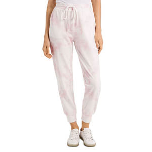 Haute qualité femmes hiver décontracté deux pièces ensemble polaire 100% coton taille haute pantalons de survêtement poches hauts courts écologique solide - Product Image 3