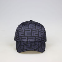 Gorras de Béisbol Ajustables de 6 Paneles, Diseño OEM Unisex, Color Personalizado, Logotipo Bordado, Patrón de Puntos, Transpirables e Impermeables