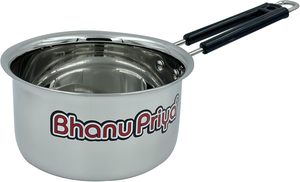 Cao cấp chất lượng cao thép không gỉ Sauce Pan bền nấu ăn thiết yếu nhà bếp Phụ kiện cho ngôi nhà hiện đại - Product Image 2