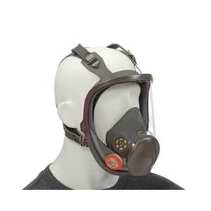 Masque respiratoire intégral en silicone réutilisable et lavable pour vapeurs organiques, avec filtre, ajustement confortable, design léger, protection contre les particules en suspension - Product Image 6