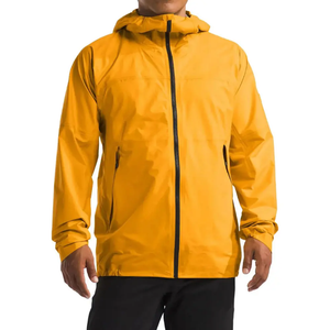 เสื้อแจ็คเก็ตกันลมผู้ชาย รุ่นทันสมัย สำหรับฤดูร้อน  แบบสั่งทำพิเศษ สีพื้น  ซิปกันลม ผลิตจากไนลอน - Product Image 2