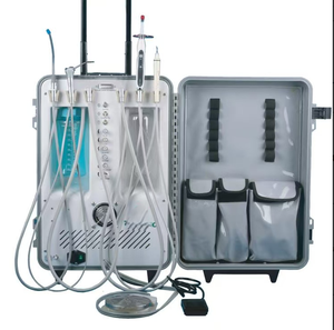 Casing troli peralatan <span class=keywords><strong>Dental</strong></span> portabel, Unit <span class=keywords><strong>Dental</strong></span> elektrik dengan kompresor udara - Product Image 3