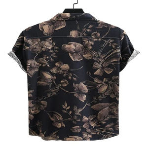 Logo personnalisé de créateur, chemise décontractée à boutons, fabricant, Pakistan, Polyester imprimé, chemise pour hommes - Product Image 2