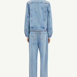 Conjunto de Jeans Vintage para Hombre Activuswear 2024, Estilo Urbano, Lavado Intenso, Parches de Mezclilla, Estilo Casual de Moda, Ropa de Abrigo de Invierno - Product Image 2