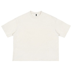 T-shirt unisexe surdimensionné en coton lourd 260G de qualité supérieure, personnalisable avec logo imprimé, vente en gros - Product Image 6