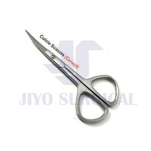 Ciseaux à cuticules professionnels Offres Spéciales pour Nail Art et retrait droit des ongles Manuel approuvé CE ISO - Product Image 5