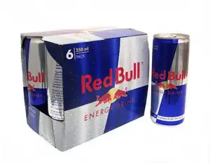 Bebida energética Red Bull 250ml Fórmula original com efeitos de reforço de energia, oferta com desconto para exportação