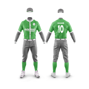 Maillot et pantalon de baseball personnalisés de haute qualité |   Tenue de baseball d'équipe avec logo et numéros personnalisés |   Ensemble de baseball en polyester respirant - Product Image 3