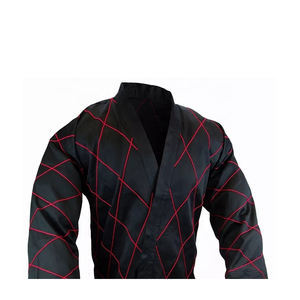 Logotipo personalizado bordado e impresión ropa deportiva Jerseys y pantalones conjuntos para Hapkido uniforme Venta caliente Hapkido uniformes conjunto - Product Image 4