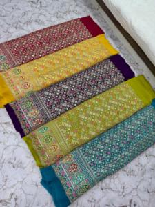 Nueva tela de gasa Georgette con Secuencia de bordado de múltiples hilos actualizada para hacer vestidos de mujer a un precio asequible - Product Image 3