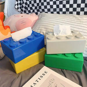 Boîte de rangement en plastique pour mouchoirs LEGO Novelty, design unique - Product Image 4