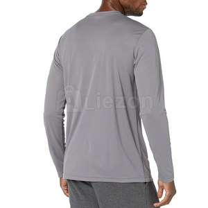 เสื้อยืดแขนยาวผู้ชายมีสไตล์เสื้อยืดแขนยาวผ้าฝ้าย100% สั่งทำทรงโอเวอร์ไซส์ - Product Image 3