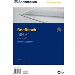 กระดาษโน้ตสีขาว DIN A4 70 แกรม 100 แผ่น SOENNECKEN - Product Image 2