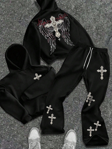 2026 gros survêtement pour hommes vêtements Fitness léger bonne fabrication hommes impression survêtements personnalisé OEM Service - Product Image 4