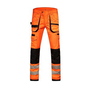 Pantalones de trabajo de poliéster y algodón multicolor para hombre, ropa de trabajo cómoda, ropa de trabajo de seguridad a prueba de agua, pantalones Cargo - Product Image 1