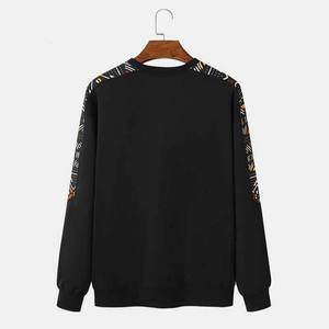 Sweat Homme Oversize Coton Polaire Grande Taille Hip Hop Streetwear avec Col Ras Du Cou Sweat À Capuche Décontracté Basique Pour L'hiver - Product Image 2