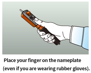 Détecteur de tension HASEGAWA ELECTRIC HSS-36B1 AC 80-36000V, sécurité électrique moyenne et haute tension, plastique + métal, fabriqué au Japon - Product Image 5