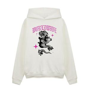 Sudaderas con capucha pesadas de algodón 100%, sudadera Unisex de gran tamaño personalizada con estampado de prensa de calor DTG, sudaderas lisas con capucha - Product Image 5