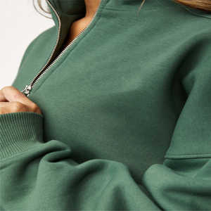 Top Survêtement grande taille à motif solide pour femmes, respirant pour une utilisation en extérieur, avec logo personnalisé pour l'hiver - Product Image 4