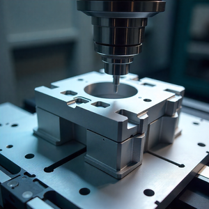 การผลิตชิ้นส่วนโลหะที่กำหนดเองสำหรับใช้ในอุตสาหกรรมซีเอ็นซีการผลิตในอลูมิเนียมทองเหลืองทองแดงและสแตนเลส - Product Image 4