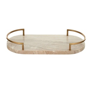 Nouvel arrivage de plateau de service Look Food Salade et fruits Équipement de restauration Utilisation de la vaisselle Forme ovale Plat de service des aliments - Product Image 1