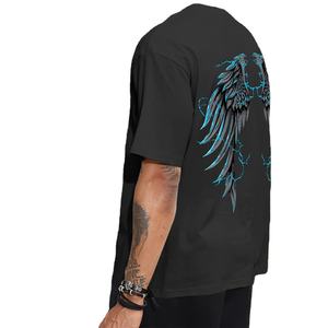 Camisetas de Verano Nuevas de Alta Calidad, Estilo Urbano, Impresión Dimensional Extra Grande, Transferencia de Calor, Diseño Personalizado, Impresión de Logotipo - Product Image 4