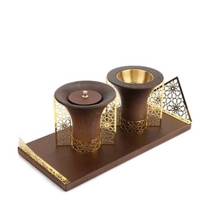 Juego de quemador de incienso de Metal árabe de lujo hecho a medida, decoración duradera hecha a mano del mundo antiguo para primavera, verano, Otoño e Invierno Islámico - Product Image 5
