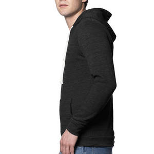 OEM venta al por mayor personalizado Regular Fit Kangaroo Pocket Hoodie 100% algodón polar bordado Logo alta calidad nuevo hombre ropa de lana - Product Image 4