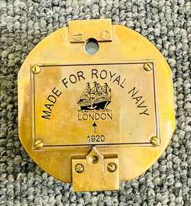 Boussole Brunton en laiton de style nautique moderne, étanche, pour usage extérieur et salle d'étude, vendeur basé au Royaume-Uni - Product Image 6