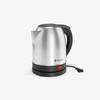 Hervidor Eléctrico de Acero Inoxidable de 1.2L con Apagado Automático y Protección Contra Ebullición en Seco para Uso Doméstico