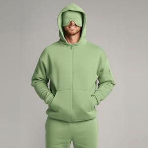 Conjuntos Lisos para Hombre, Diseño Personalizado de Antifaz para Dormir, Sudadera con Capucha Estilo Y2K, Ropa Casual Urbana, Antifaz para Dormir, Sudadera con Capucha para Viajes en Avión - Product Image 4