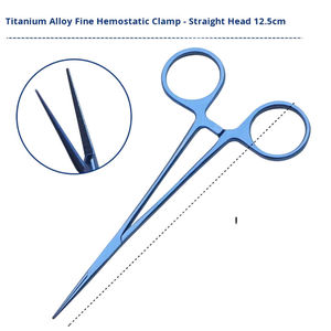 Portaagujas microscópico oftálmico, clip para párpados dobles, herramienta de incrustación de agujas, instrumento de cirugía oral y plástica de acero inoxidable - Product Image 6