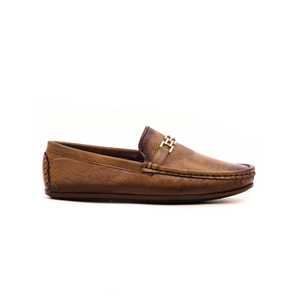 Mocasín formal mostaza para niños - Product Image 3