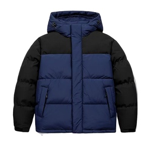 Hot Sale Custom Puffer <b>Jacket</b> for <b>Men</b> and Women Stand Collar Breathable Spring Fashion Classic Warm Coat OEM 2026 - Product Image 1