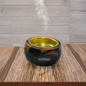 Quemador de Incienso Moderno Terapéutico de Madera de Redwood, Diseño Intrincado con Patrón de Plantas, Colores Personalizados, Ecológico, Incienso de Larga Duración - Product Image 5