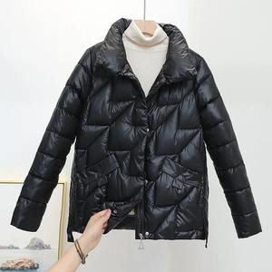 Femmes hiver épais à capuche coton rembourré manteaux respirant ample bouffant Parkas coupe-vent imperméable vêtements d'extérieur veste courte pour - Product Image 6