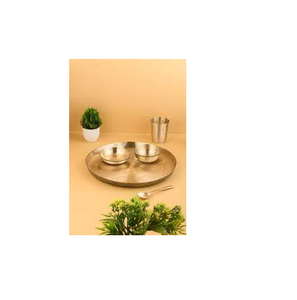 Service de vaisselle et de dîner en laiton pour fête d'été et mariage et ustensiles de cuisine et restaurants de taille personnalisée - Product Image 4