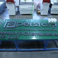 Enseigne 3D personnalisée avec logo d'entreprise, lettres en acrylique, panneau publicitaire pour entreprise, intérieur/extérieur