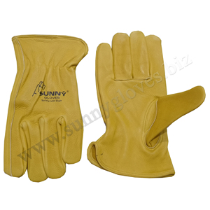 High Quality Grain Cowhide Leather <b>Driver</b> <b>Gloves</b> 3M Thinsulate Lining Work Safety <b>Gloves</b> Winter Warm Anti Slip Driving <b>Gloves</b> - Product Image 5