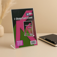 Menu personnalisé en acrylique écologique sans BPA, imperméable, imprimé offset haute résolution, multicolore, durable, taille personnalisable