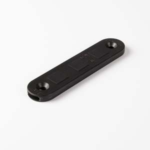 Barra piatta in neodimio rivestita in gomma 130x30x8mm - Product Image 1