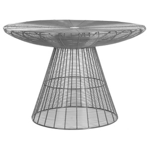 Table basse moderne en acier écologique avec plateau en verre, design de luxe, pour salon - Product Image 1