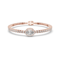 Bracelet en diamant CVD de laboratoire 1,5 carat VVS-VS-EF, taille marquise, or 18 carats, 14 carats, 10 carats, moissanite, pour femme, fiançailles