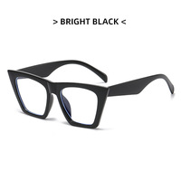 Nouvelle marque mode oeil de chat optique lunettes Anti lumière bleue lunettes cadre ordinateur lunettes myopie cadres lunettes unies
