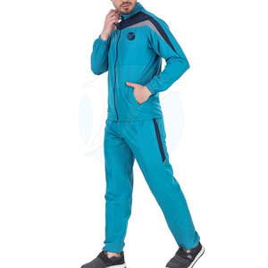 Traje de jogging transpirable de talla grande de color sólido para hombre hecho a medida conjuntos directos de fábrica para la temporada de primavera - Product Image 2