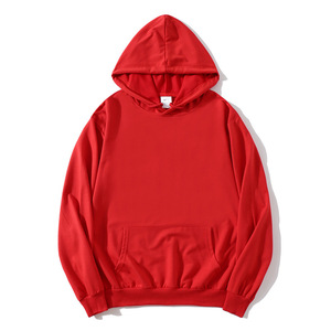 Sweat-shirt à capuche promotionnel personnalisé avec logo, manches longues, fin, pour le printemps, vêtements de travail d'équipe - Product Image 1