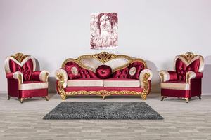 Juego de sofá moderno de lujo Premium tela cómoda para muebles del hogar para sala de estar o villa - Product Image 2