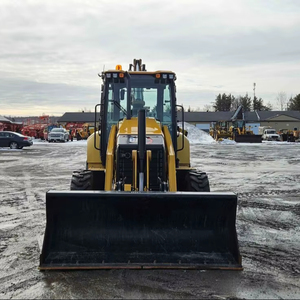 Retroexcavadora CAT 420XE usada de alta calidad 2023 en buenas condiciones Cargador de tractor delantero Componentes de núcleo Bomba de motor - Product Image 6